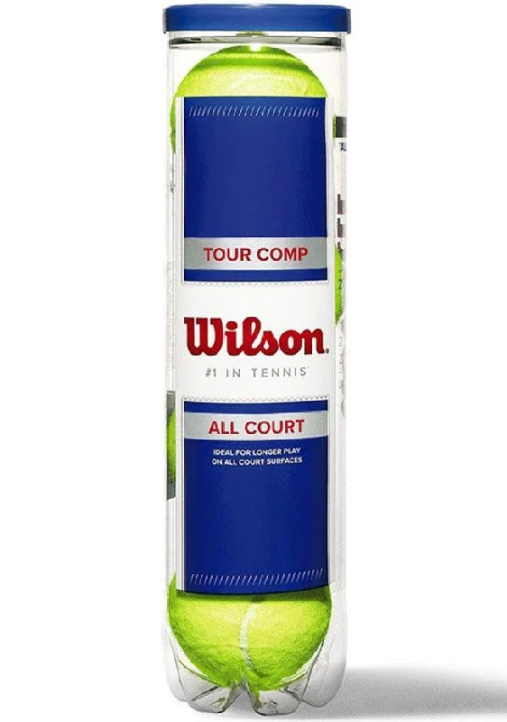 Wilson Tour Comp Tennis 4 Ball Can <BR> WRT102600